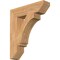 Ekena Millwork Imperial Slat Smooth Bracket, Western Red Cedar, 5 1/2"W x 24"D x 28"H BKT06X24X28IMP06SWR - alternate 1